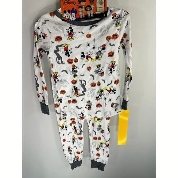 Disney Minnie & Mickey Halloween Two Pieces Pajamas Set Size 4T NWT - Picture 1 of 6